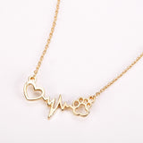 HEARTBEAT Paw Necklace
