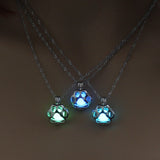 PAW Glow in the Dark Necklace