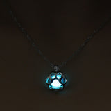 PAW Glow in the Dark Necklace