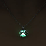 PAW Glow in the Dark Necklace