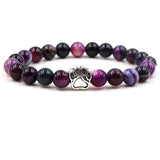 Paw Stone Beads Bracelet