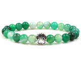 Paw Stone Beads Bracelet