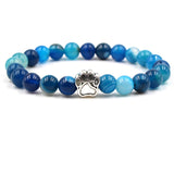 Paw Stone Beads Bracelet