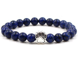 Paw Stone Beads Bracelet