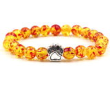 Paw Stone Beads Bracelet
