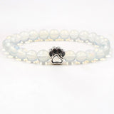 Paw Stone Beads Bracelet