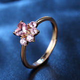 Rose Gold Paw Ring